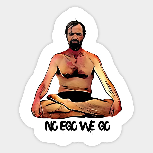 Wim Hof Method Inspired Sticker by Ac Vai